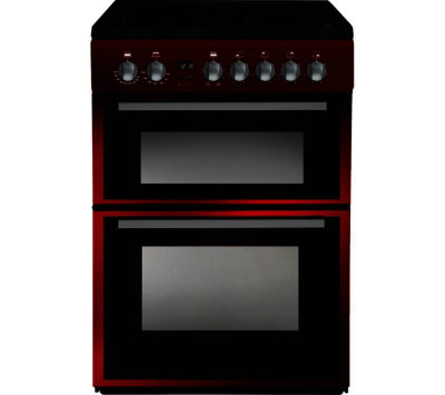 INDESIT  DD60C2CR 60 cm Electric Ceramic Cooker - Red